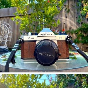 Vintage Pentax Asahi w/ Case K1000 SE 50mm Film Camera